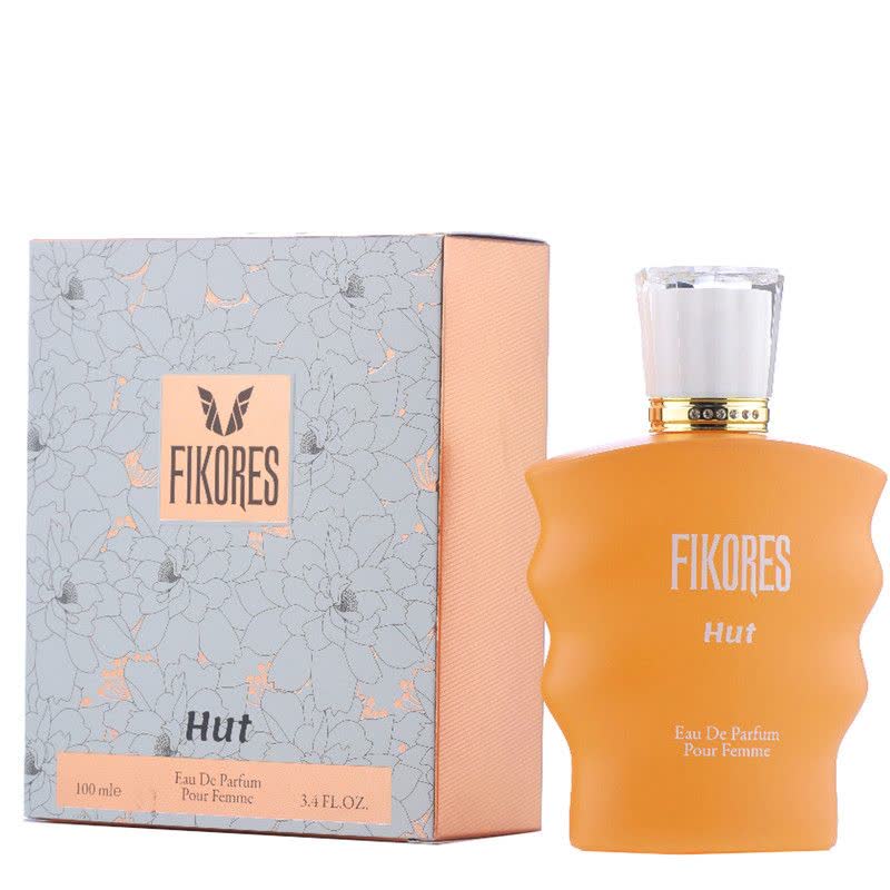 ادکلن زنانه Hut فیکورس | ادوپرفیوم گرم گلی چوبی 100 میل