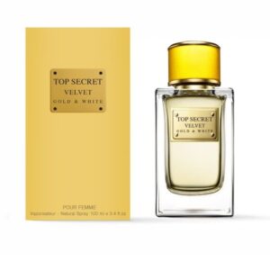 ادکلن زنانه تاپ سکرت مدل Gold & White | رایحه ملایم و شیرین