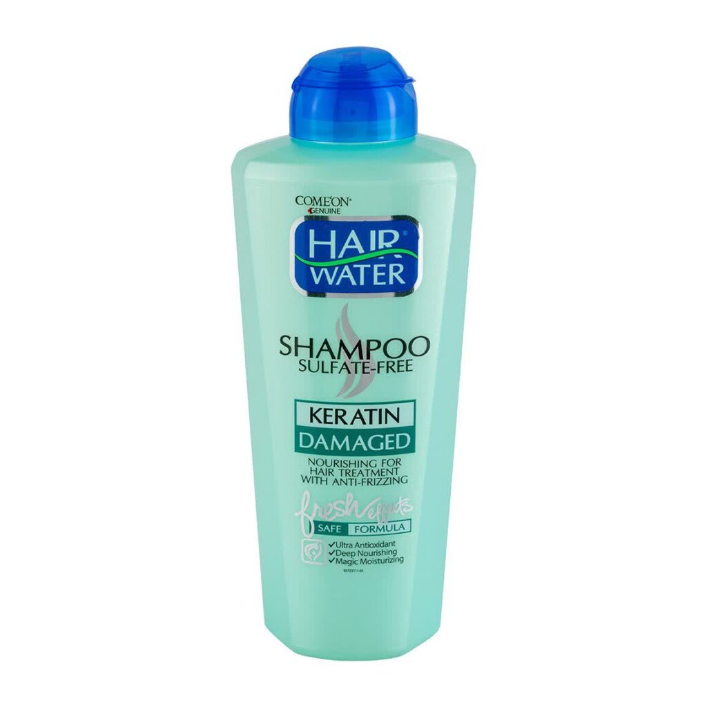 شامپو هیرواتر کراتینه بدون سولفات کامان